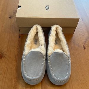 Ugg Ansley Slipper, Light Gray, Size 7